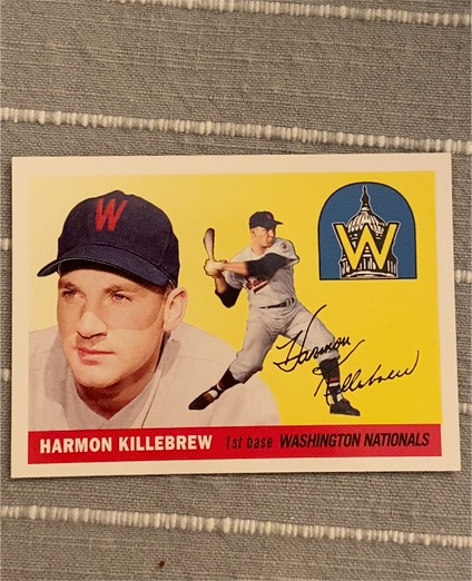 2006 Topps Rookie of the Week #10 Harmon Killebrew Washington Nationals — front
