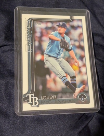 2025 Topps Series 2 #492 Shane McClanahan — front