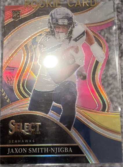 2023 Panini Select Rookie Card Jaxon Smith-Njigba — front