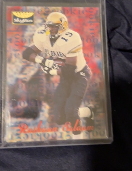 1995 Skybox Premium #175 Rashaan Salaam Rookie — front