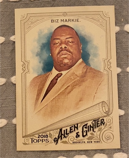 2018 Topps Allen & Ginter #55 Biz Markie — front