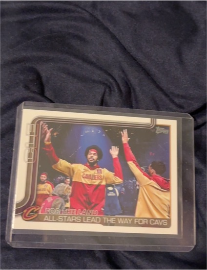 2025-26 Topps #278 For The Land: All-Stars Lead The Way For Cavs — front