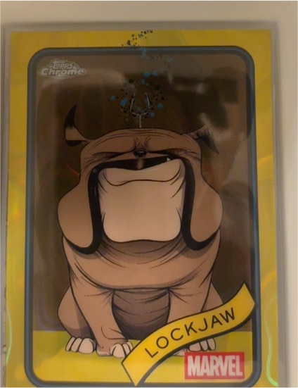 2025 Topps Chrome Marvel #152 Lockjaw — front