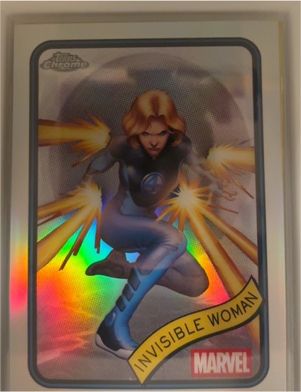 2025 Topps Chrome Marvel #174 Invisible Woman — front
