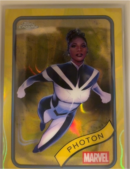 2025 Topps Chrome Marvel #24 Photon — front