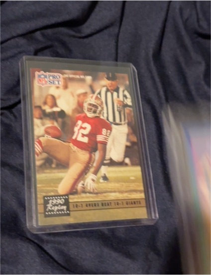 1991 Pro Set #333 10-1 49ers Beat 10-1 Giants — front
