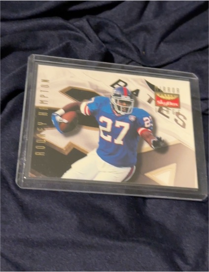 1995 Skybox Premium Mirror Image #157 Rodney Hampton — front