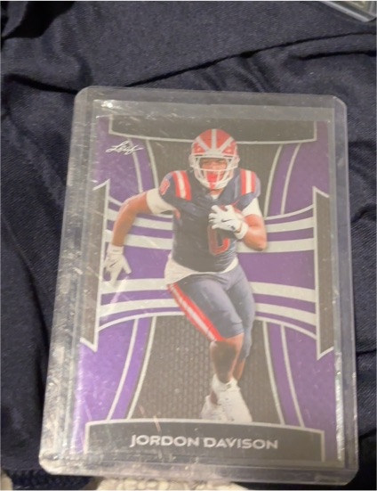 2025 Leaf Metal #B-168 Jordon Davison — front