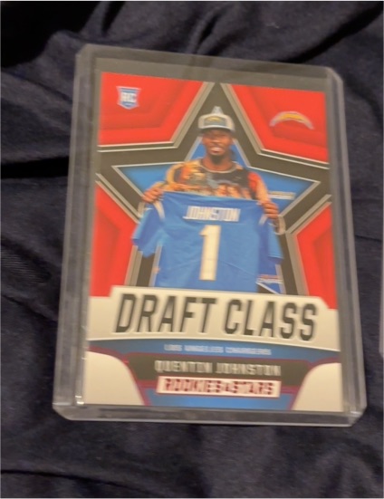 2023 Panini Rookies & Stars Draft Class #DC-14 Quentin Johnston — front