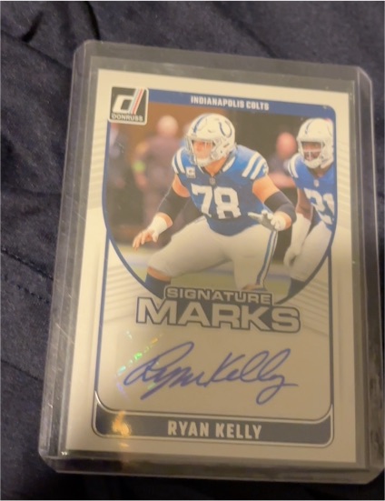 2024 Donruss Signature Marks #SMA-RKE Ryan Kelly — front