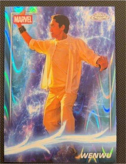 2025 Topps Chrome Marvel Studios #112 Wenwu — front