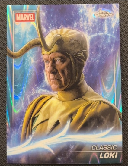 2025 Topps Chrome Marvel Studios #105 Classic Loki — front