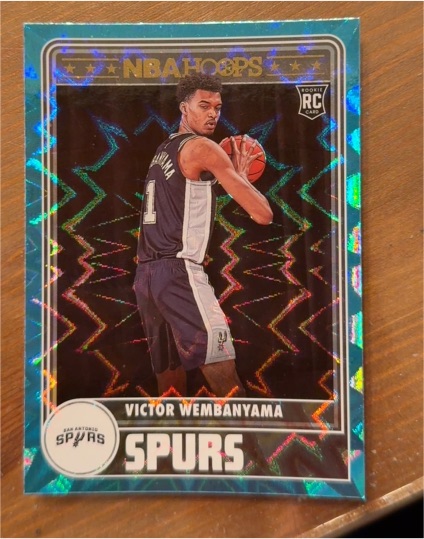 2023-24 Panini NBA Hoops Tribute #298 Victor Wembanyama — front
