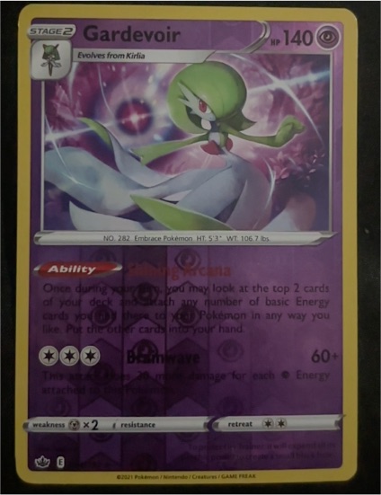 2021 Pokemon SWSH06: Chilling Reign #061 Gardevoir — front