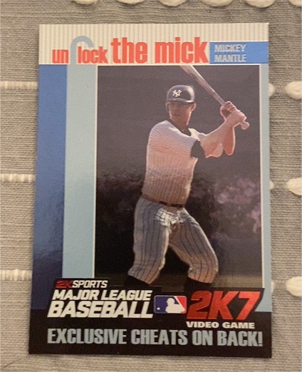 2007 Topps Unlock the Mick #5 Mickey Mantle — front