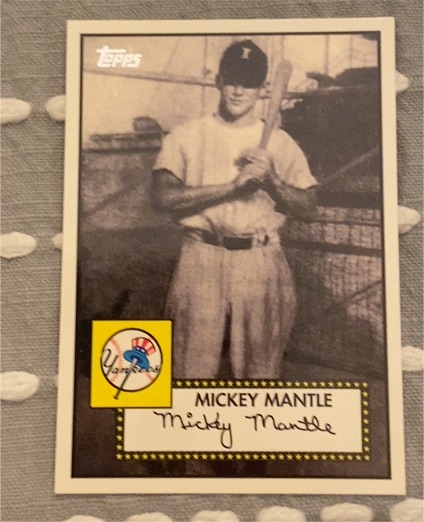 2007 Topps Mickey Mantle Story #MMS14 Mickey Mantle — front