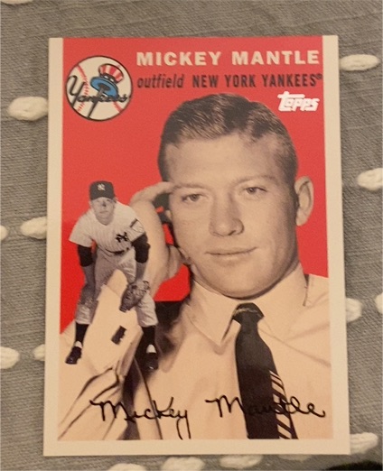 2007 Topps #MMS36 Mickey Mantle — front