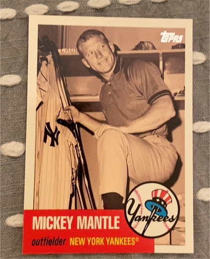 2007 Topps #MMS27 Mickey Mantle Mickey Mantle Story — front