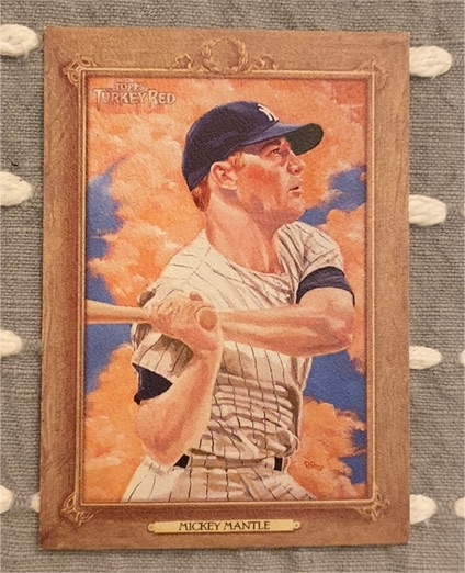 2007 Topps Turkey Red #107 Mickey Mantle — front