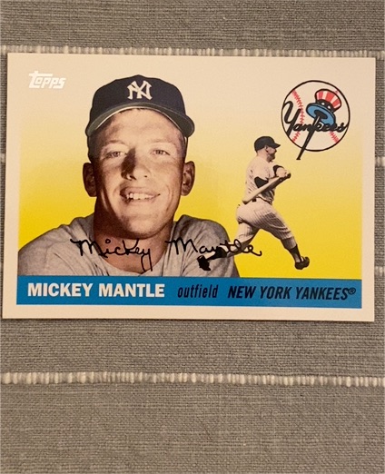 2008 Topps Mickey Mantle Story #MMS46 Mickey Mantle — front