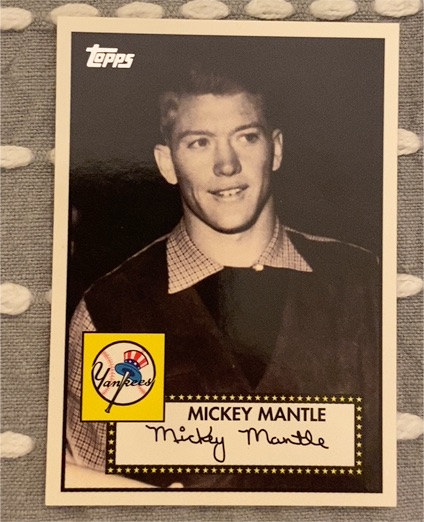 2007 Topps Mickey Mantle Story #MMS7 Mickey Mantle — front