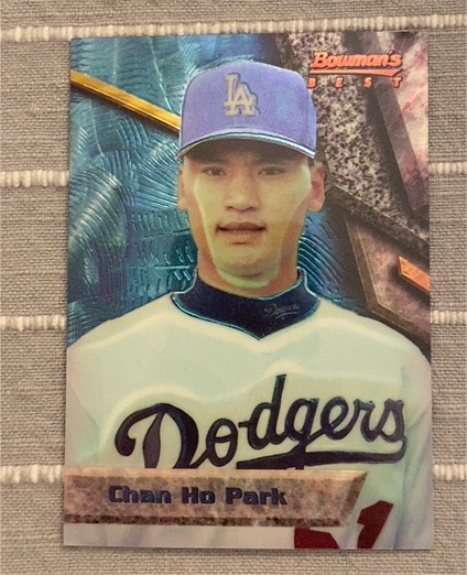 1994 Bowman's Best #25 Chan Ho Park — front