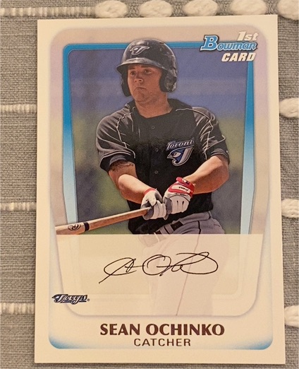 2011 Bowman Prospects #BP47 Sean Ochinko — front