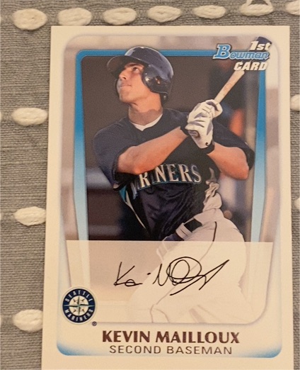 2011 Bowman Prospects #BP56 Kevin Mailloux — front