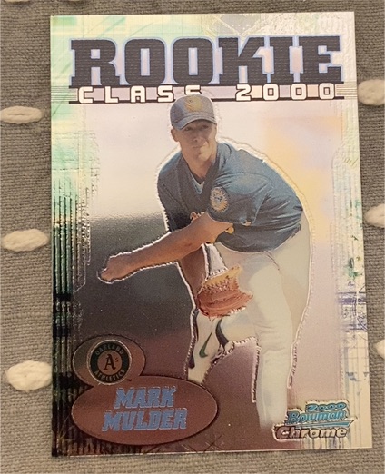 2000 Bowman Chrome Rookie Class 2000 #RC5 Mark Mulder — front