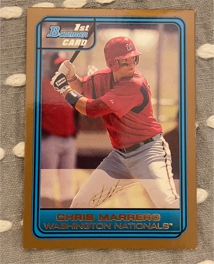 2006 Bowman 1st #1st Chris Marrero — front