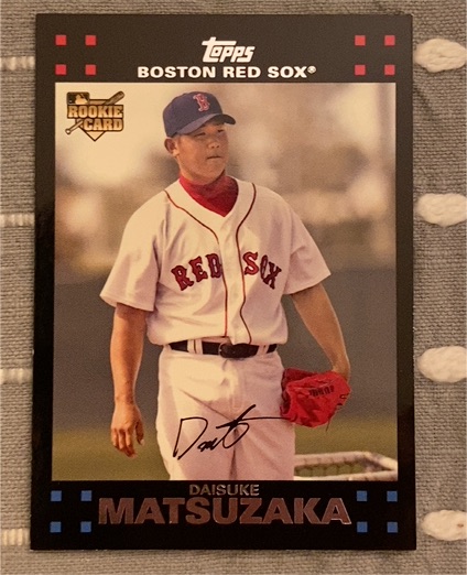 2007 Topps #630 Daisuke Matsuzaka — front