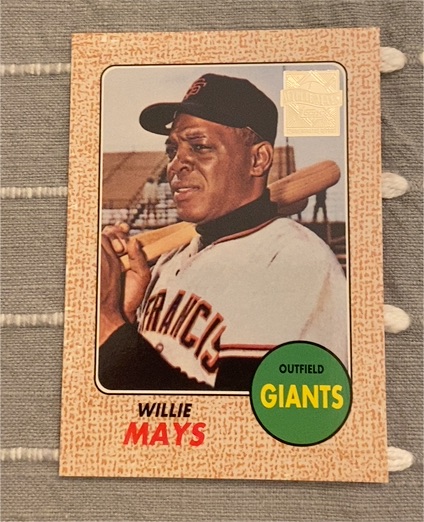 1996 Topps Commemorative #22 Willie Mays — front