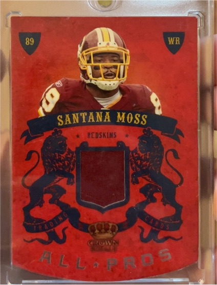 2010 Panini Crown Royale All-Pros #89 Santana Moss — front