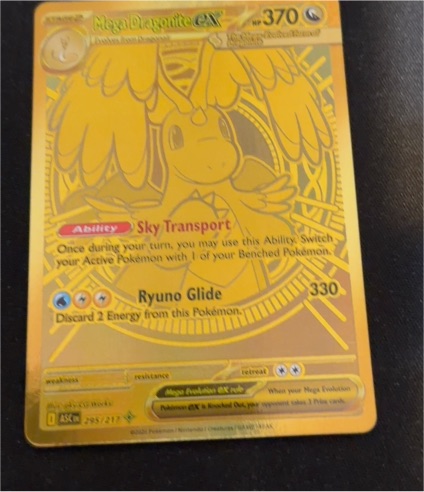 2026 Pokémon Ascended Heroes #295/217 Mega Dragonite ex — front