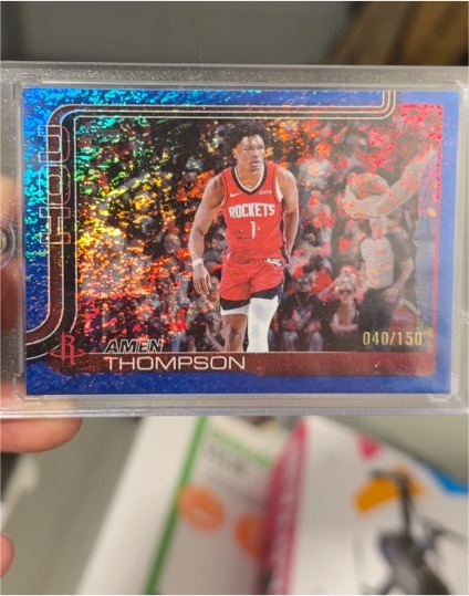 2025-26 Topps Basketball #176 Amen Thompson — front
