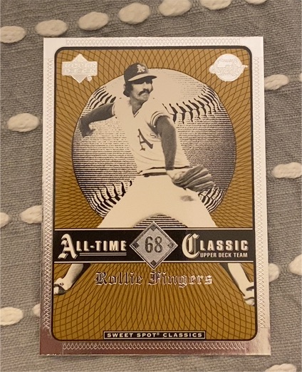 2002 Upper Deck Sweet Spot Classics #68 Rollie Fingers — front