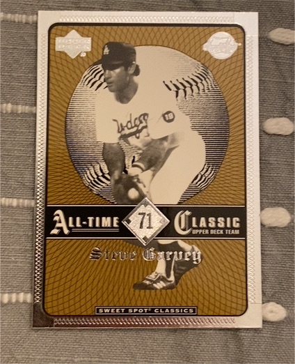2002 Upper Deck Sweet Spot Classics #71 Steve Garvey — front