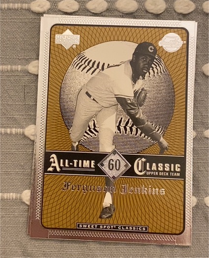 2002 Upper Deck Sweet Spot Classics #60 Ferguson Jenkins — front
