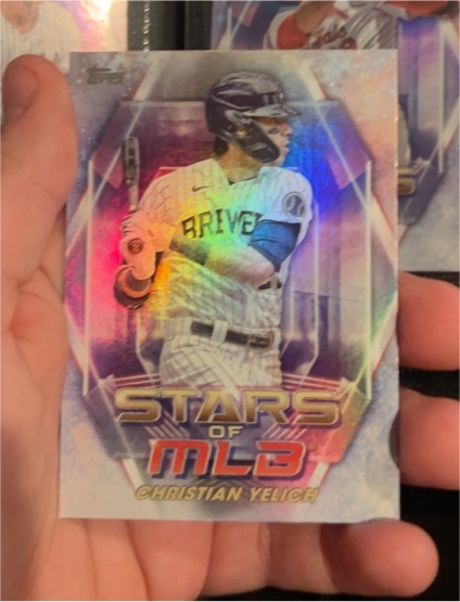 2023 Topps Series 1 Stars of MLB #SMLB-11 Christian Yelich — front