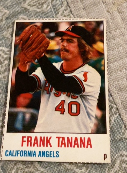 1978 Hostess #101 Frank Tanana — front
