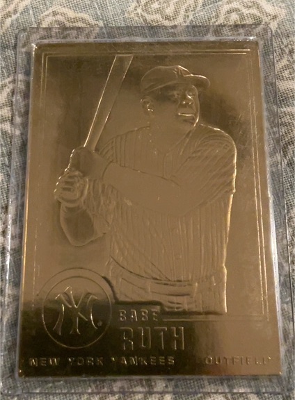 1996 Danbury Mint Babe Ruth #30 — front