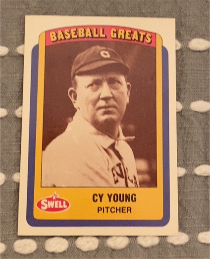 1990 Swell Baseball Greats #100 Cy Young — front