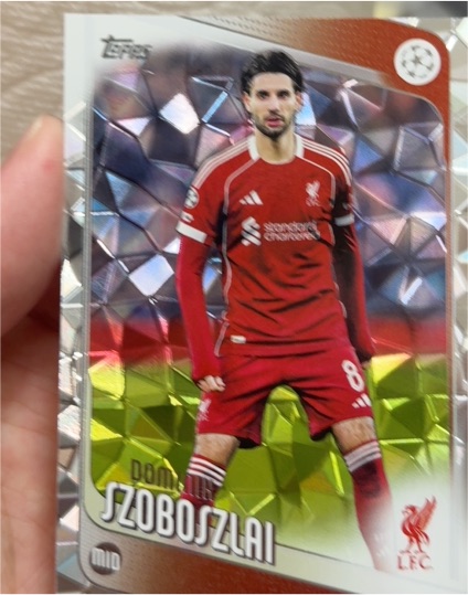 2025-26 Topps UEFA Club Competitions #78 Dominik Szoboszlai — front