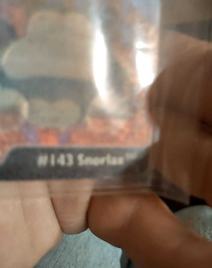 1999 Pokémon #143 Snorlax — front