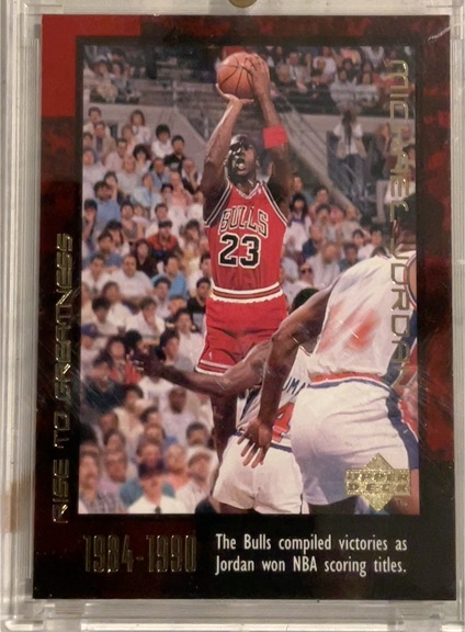 1999 Upper Deck Michael Jordan Career Collection #23 Michael Jordan — front