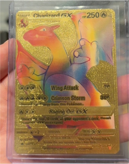 2017 Pokémon SM Burning Shadows #150 Charizard GX — front