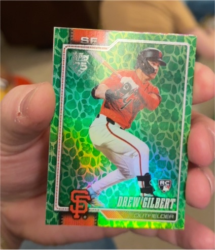 2026 Topps Series 1 #155 Drew Gilbert — front
