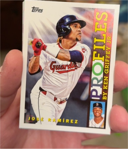 2026 Topps Series 1 Profiles #TP-9 Jose Ramirez — front
