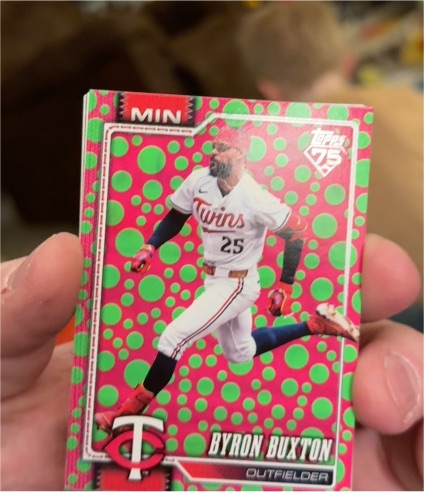 2023 Topps 75th Anniversary #MIN 25 Byron Buxton — front