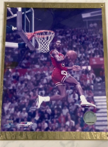 1996 Upper Deck The Jordan Collection #JC7 Michael Jordan — front
